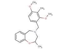 4-(2,4-dimethoxy-3-methylbenzyl)-2-methyl-2,3,4,5-tetrahydro-1,4-benzoxazepine