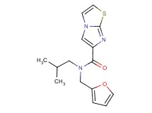 N-(2-furylmethyl)-N-isobutylimidazo[2,1-b][1,3]thiazole-6-carboxamide