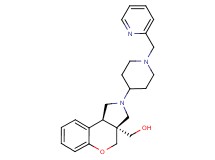 [(3aS*,9bS*)-2-[1-(pyridin-2-ylmethyl)piperidin-4-yl]-1,2,3,9b-tetrahydrochromeno[3,4-c]pyrrol-3a(4H)-yl]methanol