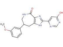 2-(6-hydroxypyrimidin-4-yl)-7-(3-methoxyphenyl)-5,6,7,8-tetrahydroimidazo[4,5-c]azepin-4(1H)-one
