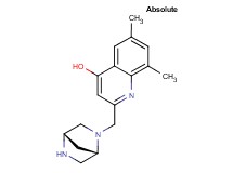 2-[(1S,4S)-2,5-diazabicyclo[2.2.1]hept-2-ylmethyl]-6,8-dimethyl-4-quinolinol dihydrochloride