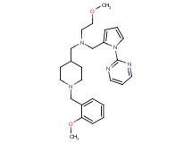 2-methoxy-N-{[1-(2-methoxybenzyl)-4-piperidinyl]methyl}-N-{[1-(2-pyrimidinyl)-1H-pyrrol-2-yl]methyl}ethanamine