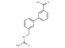3'-[(acetylamino)methyl]biphenyl-3-carboxylic acid