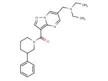 N-ethyl-N-({3-[(3-phenylpiperidin-1-yl)carbonyl]pyrazolo[1,5-a]pyrimidin-6-yl}methyl)ethanamine