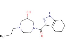1-propyl-4-(4,5,6,7-tetrahydro-1H-indazol-3-ylcarbonyl)-1,4-diazepan-6-ol