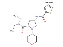 (4S)-N,N-diethyl-1-(tetrahydro-2H-pyran-4-yl)-4-[(2-thienylcarbonyl)amino]-L-prolinamide