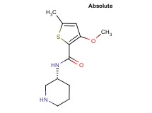 3-methoxy-5-methyl-N-[(3R)-piperidin-3-yl]thiophene-2-carboxamide