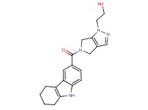 2-[5-(2,3,4,9-tetrahydro-1H-carbazol-6-ylcarbonyl)-5,6-dihydropyrrolo[3,4-c]pyrazol-1(4H)-yl]ethanol
