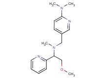 5-{[(2-methoxy-1-pyridin-2-ylethyl)(methyl)amino]methyl}-N,N-dimethylpyridin-2-amine