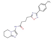 4-[3-(4-methylphenyl)-1,2,4-oxadiazol-5-yl]-N-(5,6,7,8-tetrahydroimidazo[1,2-a]pyridin-3-yl)butanamide