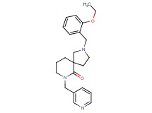 2-(2-ethoxybenzyl)-7-(3-pyridinylmethyl)-2,7-diazaspiro[4.5]decan-6-one