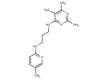 (5-methylpyridin-2-yl){3-[(2,5,6-trimethylpyrimidin-4-yl)amino]propyl}amine