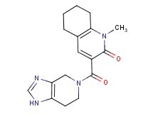 1-methyl-3-(1,4,6,7-tetrahydro-5H-imidazo[4,5-c]pyridin-5-ylcarbonyl)-5,6,7,8-tetrahydroquinolin-2(1H)-one