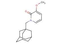 1-(1-adamantylmethyl)-3-methoxypyridin-2(1H)-one