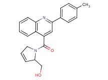 (1-{[2-(4-methylphenyl)-4-quinolinyl]carbonyl}-2,5-dihydro-1H-pyrrol-2-yl)methanol