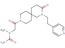 N-methyl-N-{2-oxo-2-[3-oxo-2-(2-pyridin-4-ylethyl)-2,9-diazaspiro[5.5]undec-9-yl]ethyl}urea