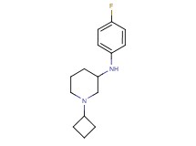 1-cyclobutyl-N-(4-fluorophenyl)-3-piperidinamine