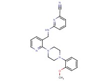 6-[({2-[4-(2-methoxyphenyl)piperazin-1-yl]pyridin-3-yl}methyl)amino]pyridine-2-carbonitrile