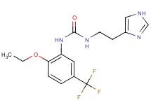 N-[2-ethoxy-5-(trifluoromethyl)phenyl]-N'-[2-(1H-imidazol-4-yl)ethyl]urea