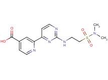 2-[2-({2-[(dimethylamino)sulfonyl]ethyl}amino)pyrimidin-4-yl]isonicotinic acid