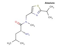 N~1~-[(2-isopropyl-1,3-thiazol-4-yl)methyl]-N~1~-methyl-D-leucinamide