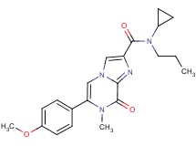N-cyclopropyl-6-(4-methoxyphenyl)-7-methyl-8-oxo-N-propyl-7,8-dihydroimidazo[1,2-a]pyrazine-2-carboxamide