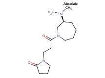1-{3-[(3S)-3-(dimethylamino)azepan-1-yl]-3-oxopropyl}pyrrolidin-2-one