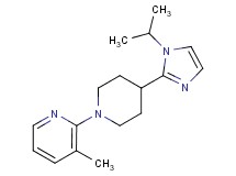 2-[4-(1-isopropyl-1H-imidazol-2-yl)-1-piperidinyl]-3-methylpyridine