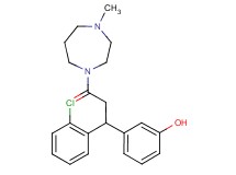 3-[1-(2-chlorophenyl)-3-(4-methyl-1,4-diazepan-1-yl)-3-oxopropyl]phenol
