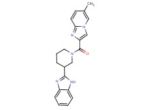 2-{1-[(6-methylimidazo[1,2-a]pyridin-2-yl)carbonyl]-3-piperidinyl}-1H-benzimidazole