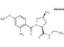 (2S,4S)-4-amino-N-ethyl-1-(4-methoxy-2-methylbenzoyl)pyrrolidine-2-carboxamide