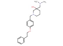 3-[(dimethylamino)methyl]-1-[4-(2-phenylethoxy)benzyl]-3-piperidinol