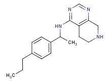 N-[1-(4-propylphenyl)ethyl]-5,6,7,8-tetrahydropyrido[3,4-d]pyrimidin-4-amine