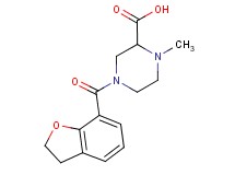 4-(2,3-dihydro-1-benzofuran-7-ylcarbonyl)-1-methylpiperazine-2-carboxylic acid