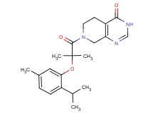 7-[2-(2-isopropyl-5-methylphenoxy)-2-methylpropanoyl]-5,6,7,8-tetrahydropyrido[3,4-d]pyrimidin-4(3H)-one