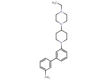 1-ethyl-4-[1-(3'-methyl-3-biphenylyl)-4-piperidinyl]piperazine