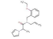 N-allyl-N-(2-ethoxybenzyl)-2-(1H-pyrrol-1-yl)propanamide