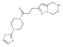 2-{3-oxo-3-[4-(1,3-thiazol-2-yl)-1-piperazinyl]propyl}-4,5,6,7-tetrahydropyrazolo[1,5-a]pyrazine dihydrochloride