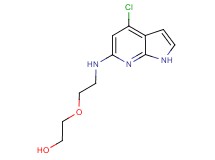 2-{2-[(4-chloro-1H-pyrrolo[2,3-b]pyridin-6-yl)amino]ethoxy}ethanol