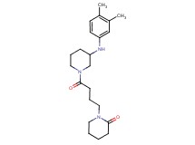1-(4-{3-[(3,4-dimethylphenyl)amino]-1-piperidinyl}-4-oxobutyl)-2-piperidinone