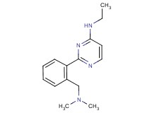 2-{2-[(dimethylamino)methyl]phenyl}-N-ethylpyrimidin-4-amine