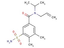 N-allyl-3-(aminosulfonyl)-N-isopropyl-4,5-dimethylbenzamide