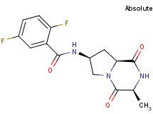 2,5-difluoro-N-[(3S,7S,8aS)-3-methyl-1,4-dioxooctahydropyrrolo[1,2-a]pyrazin-7-yl]benzamide