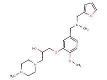 1-(5-{[(2-furylmethyl)(methyl)amino]methyl}-2-methoxyphenoxy)-3-(4-methylpiperazin-1-yl)propan-2-ol