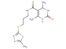 4,6-dimethyl-N-{3-[(5-methyl-1,3,4-thiadiazol-2-yl)thio]propyl}-2-oxo-1,2,3,4-tetrahydropyrimidine-5-carboxamide