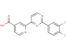 2-[2-(3,4-difluorophenyl)pyrimidin-4-yl]isonicotinic acid