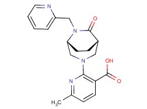 6-methyl-2-[(1S*,5R*)-7-oxo-6-(pyridin-2-ylmethyl)-3,6-diazabicyclo[3.2.2]non-3-yl]nicotinic acid
