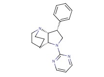 (3R*,3aR*,7aR*)-3-phenyl-1-pyrimidin-2-yloctahydro-4,7-ethanopyrrolo[3,2-b]pyridine