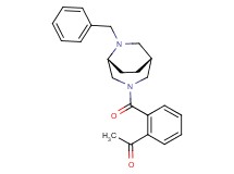1-(2-{[(1R*,5R*)-6-benzyl-3,6-diazabicyclo[3.2.2]non-3-yl]carbonyl}phenyl)ethanone