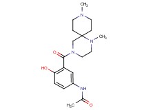 N-{3-[(1,9-dimethyl-1,4,9-triazaspiro[5.5]undec-4-yl)carbonyl]-4-hydroxyphenyl}acetamide